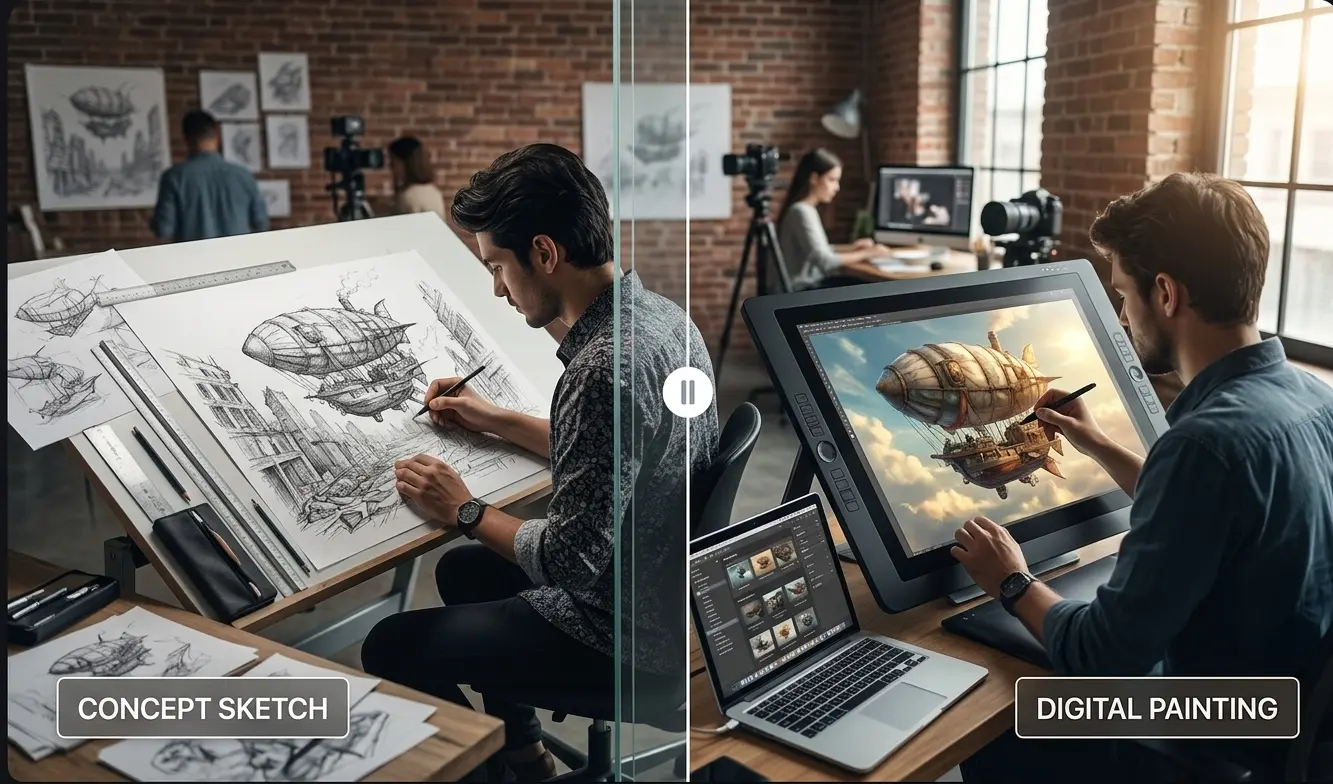 Visual cleanup: Coming soon: clean up captions, labels, dates, and screenshot text before editing an image or updating a campaign.